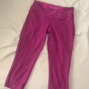 New balance pink yoga workout pants